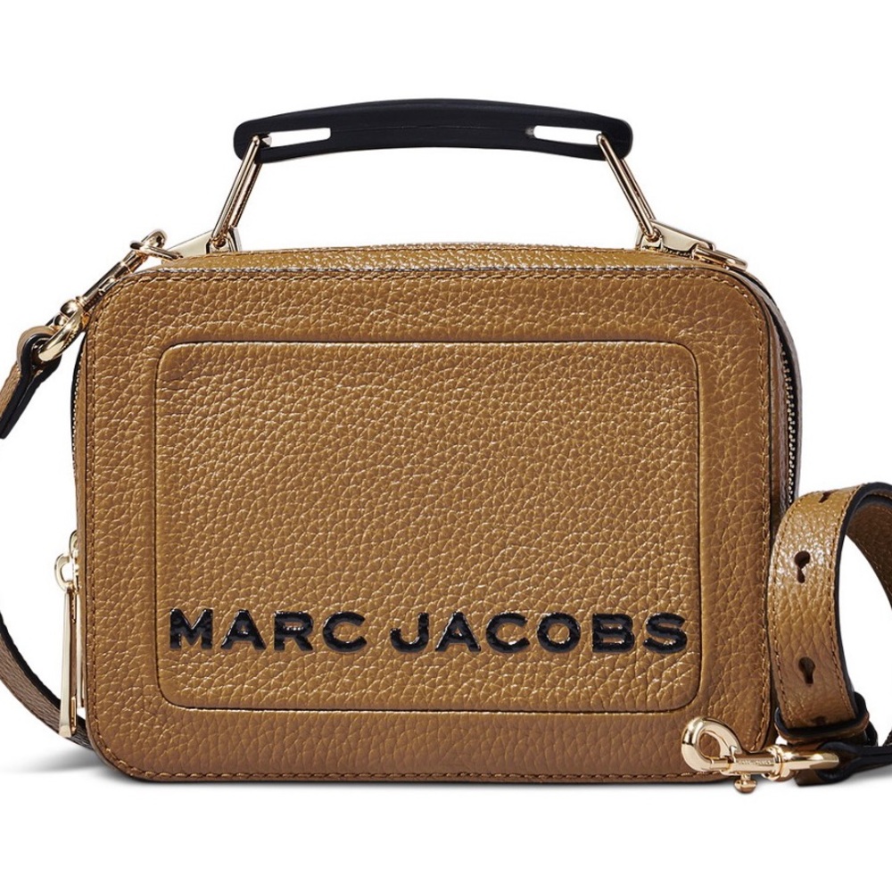 Marc Jacobs The Textured Box Leather Crossbody